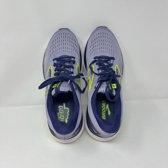 NEW Brooks Glycerin 19 Lavender Blue Athletic Running Shoes Men’s Size 11.5‎ B - Picture 7 of 8